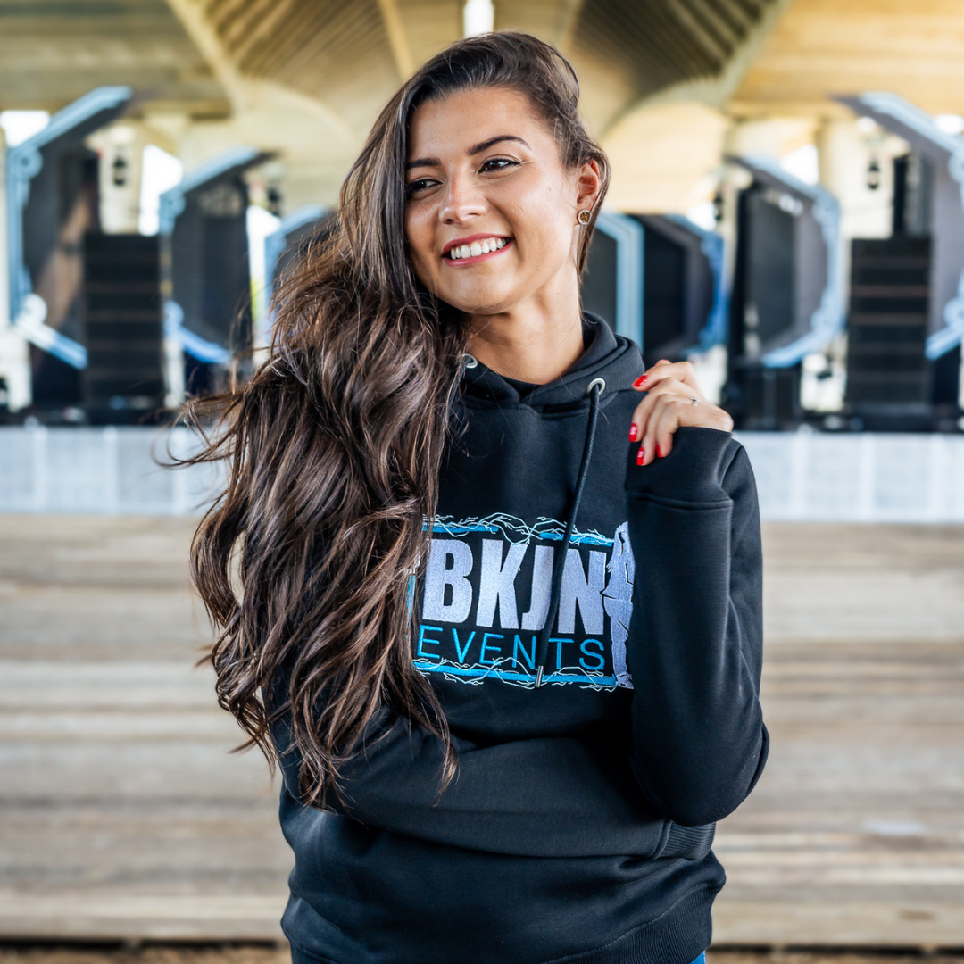 BKJN Hooded Gabber Neon Blue