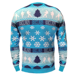 BKJN Blue Christmas Sweater - Ik Ga Harder Dan De Kerst!