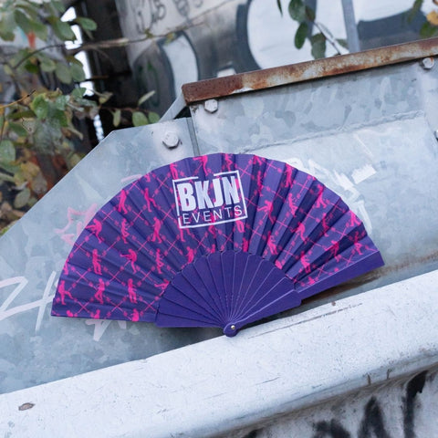 BKJN Fan - Barbwire Purple/Pink