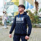 BKJN Hooded - Barbwire Blue