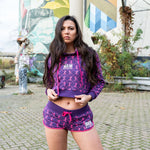 BKJN Shorts Women - Barbwire Purple/Pink