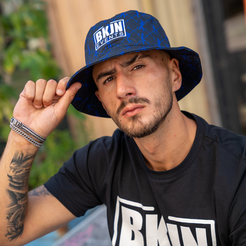 BKJN Bucket Hat - Barbwire Blue/Black