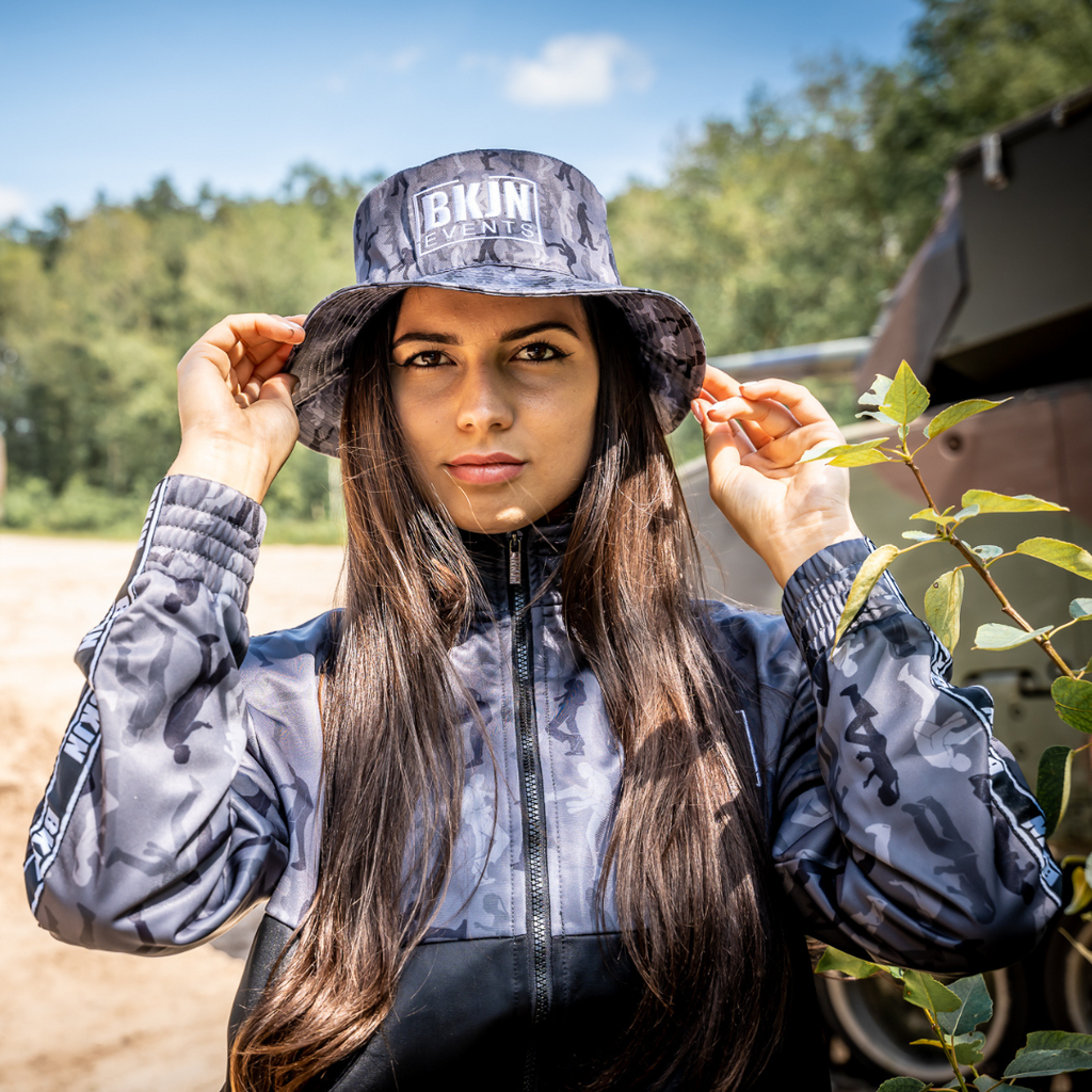 Bucket hat grey sales