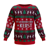 BKJN Red Christmas Sweater - Ik Ga Harder Dan De Kerst!