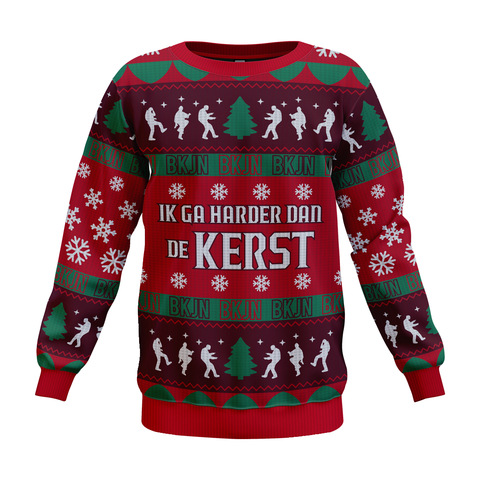 BKJN Christmas Sweater - Ik Ga Harder Dan De Kerst!