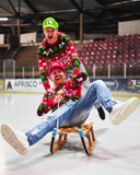 BKJN Red Christmas Sweater - Ik Ga Harder Dan De Kerst!