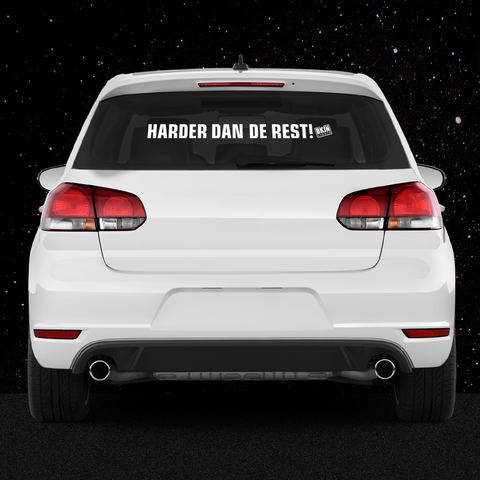 Car Sticker - Harder Dan De Rest